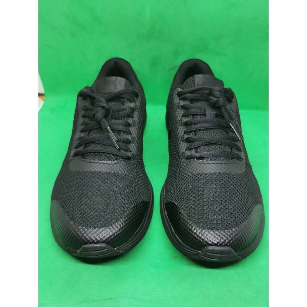 Mens Under Armour Surge 3 Running Shoe Siz 9.5 4E Black Walking Comfort Athletic
